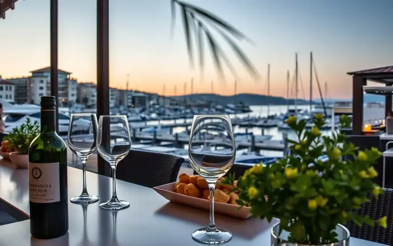 Limassol's modern marina blends seamlessly with historic wineries, perfect for business and leisure travel