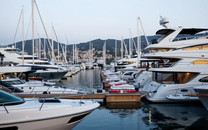 Luxury yachts bob in Limassol Marina, a vibrant hub of Cypriot business and leisure