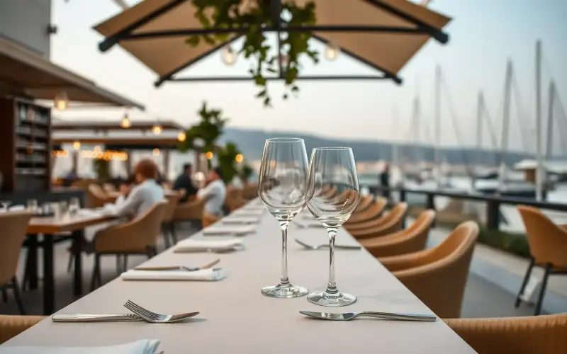 Limassol's modern marina blends seamlessly with historic wineries, perfect for business and leisure travel
