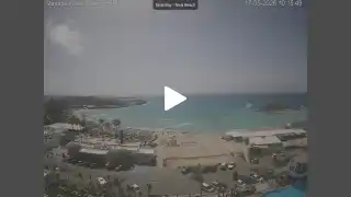 Thumbnail May 17, 2026 08:00 Ayia Napa Cyprus - Nissi Beach Panorama