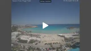 Thumbnail June 4, 2026 12:00 Ayia Napa Cyprus - Nissi Beach Panorama