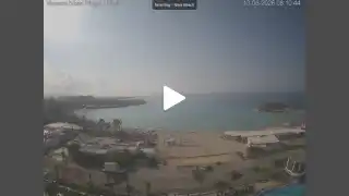 Thumbnail June 13, 2026 06:00 Ayia Napa Cyprus - Nissi Beach Panorama