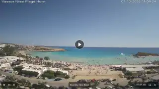 Thumbnail October 7, 2026 11:00 Ayia Napa Cyprus - Nissi Beach Panorama
