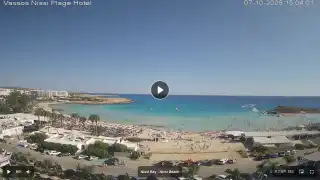 Thumbnail October 7, 2026 12:00 Ayia Napa Cyprus - Nissi Beach Panorama