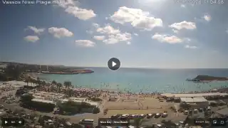 Thumbnail October 8, 2026 08:00 Ayia Napa Cyprus - Nissi Beach Panorama