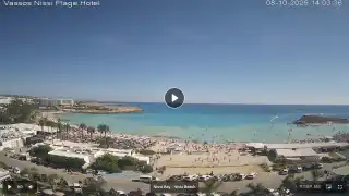 Thumbnail October 8, 2026 11:00 Ayia Napa Cyprus - Nissi Beach Panorama