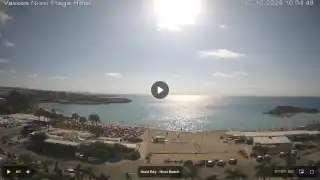 Thumbnail October 12, 2026 07:00 Ayia Napa Cyprus - Nissi Beach Panorama